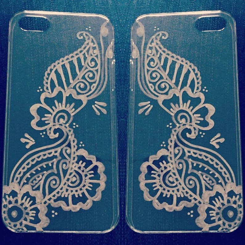 Henna Mehndi Paisley phone case cover image 2