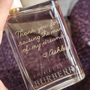 Engraved Perfume Bottle Service, Fragrance Engraving | Personalized Bridesmaid Proposal | Bridal Party, Wedding Gifts for Mom, Bride, Groom