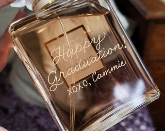 Engraved Perfume Services | Cologne Bottle Engraving | Personalized Bridal Party Gift, Bridesmaid Proposal, Mothers Day, Unique Wedding Gift