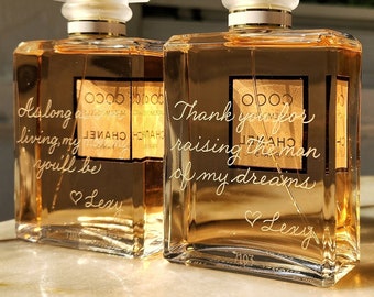 Engraved Perfume | Cologne Bottle Engraving | Personalized Bridal Party Gifts, Bridesmaid Proposal, Mothers Day, Unique Wedding Day of Gifts