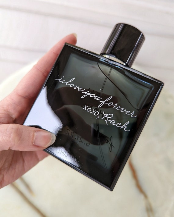 Engraved Cologne Bottle Engraving Groom Best Man Gift 