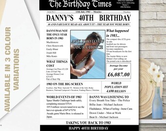 Biglietto Di Auguri Per Il 40° Compleanno Umoristico Del Son In - Foto 6