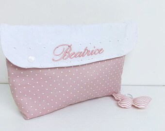 Pochette- Pochette porta tutto- portapannolini- set neonato-set nascita- clutch-diaper bag- borsone neonato- diaper clutch- cambio neonato