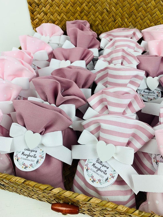 Confetti Bags Birth Bags Baptism Bags Sugared Almonds Baptism Favors Birth  Favors Confetti Invitations 