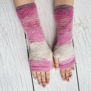 Long arm warmers women&#39;s knit gloves fingerless gloves warm winter gloves wool arm warmers knit wrist warmers women&#39;s long mitts