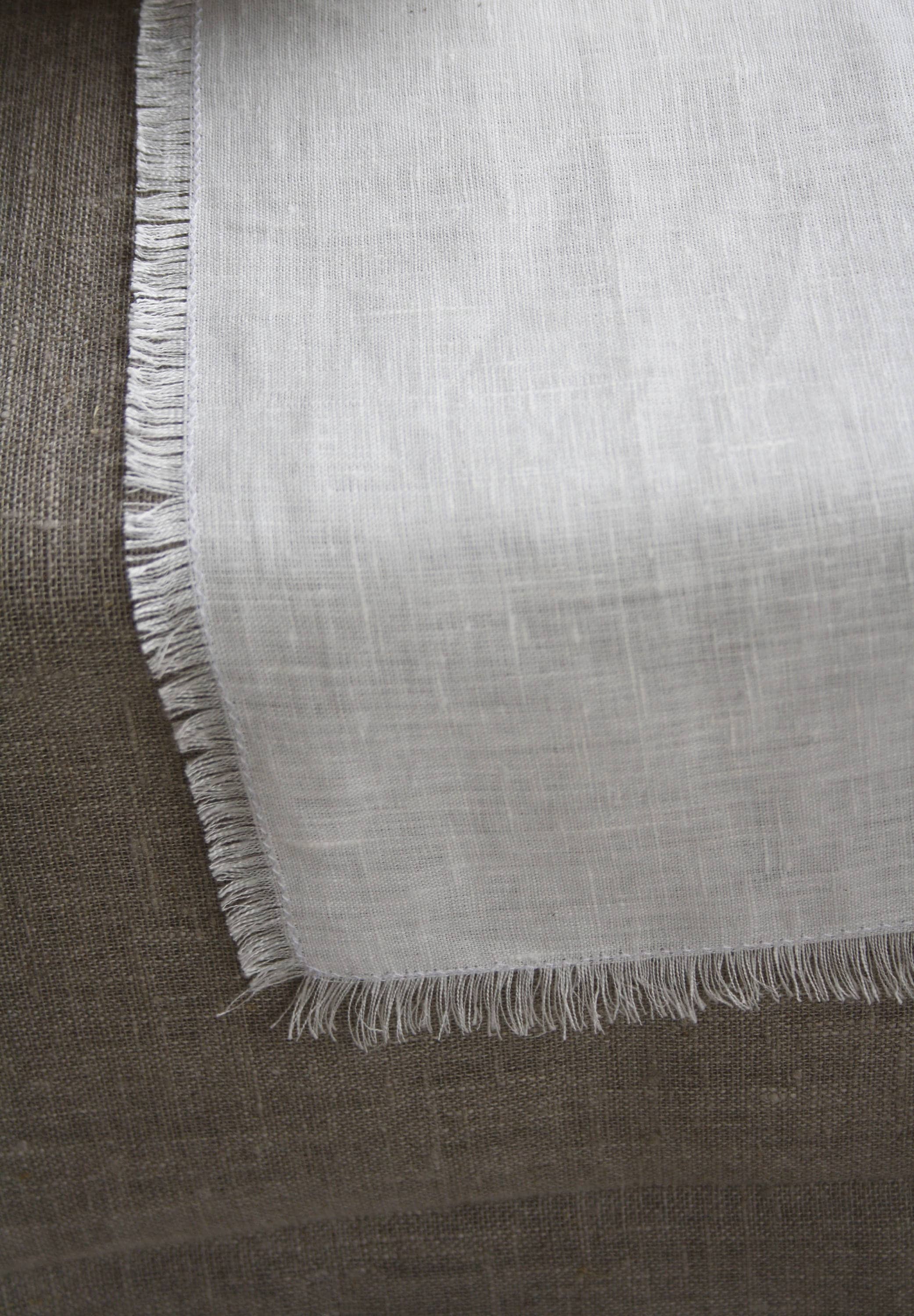 Off White Linen Table Runner Wedding Table Runner Table Runner Etsy