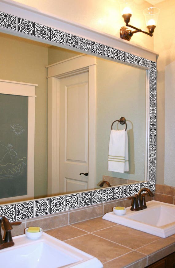 Vinyl Decal Self Adhesive Portuguese Sticker Tile Stripes Decoration Fado Set Kitchen Bathroom Pack 15 2 X8 5x20cm