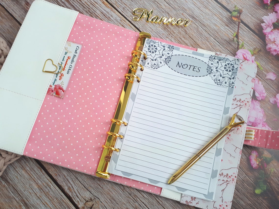 Planner binder A5 planner binder A5 planner cover A5 ring Etsy