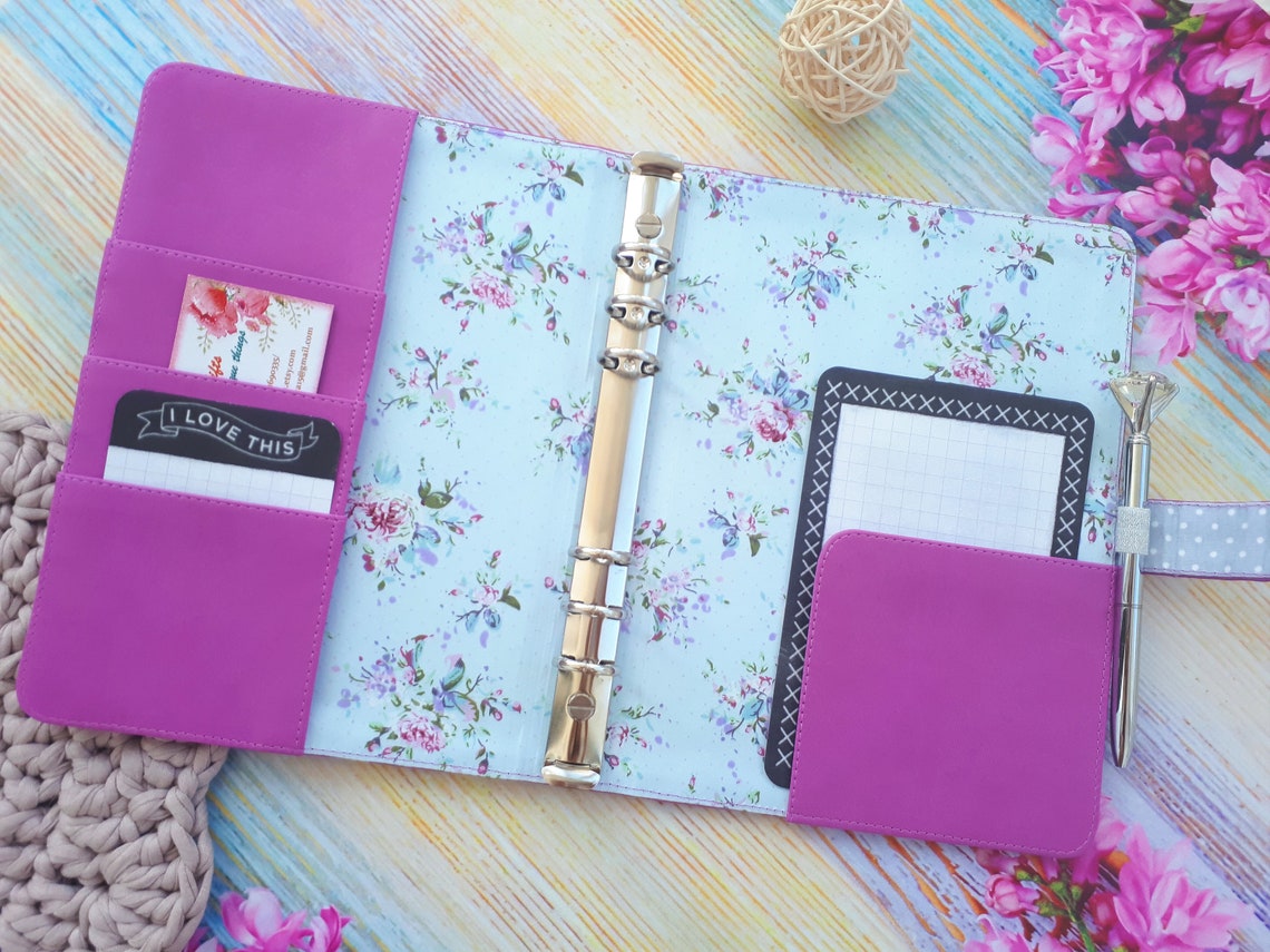 Planner binder A5 planner binder A5 planner cover A5 ring Etsy