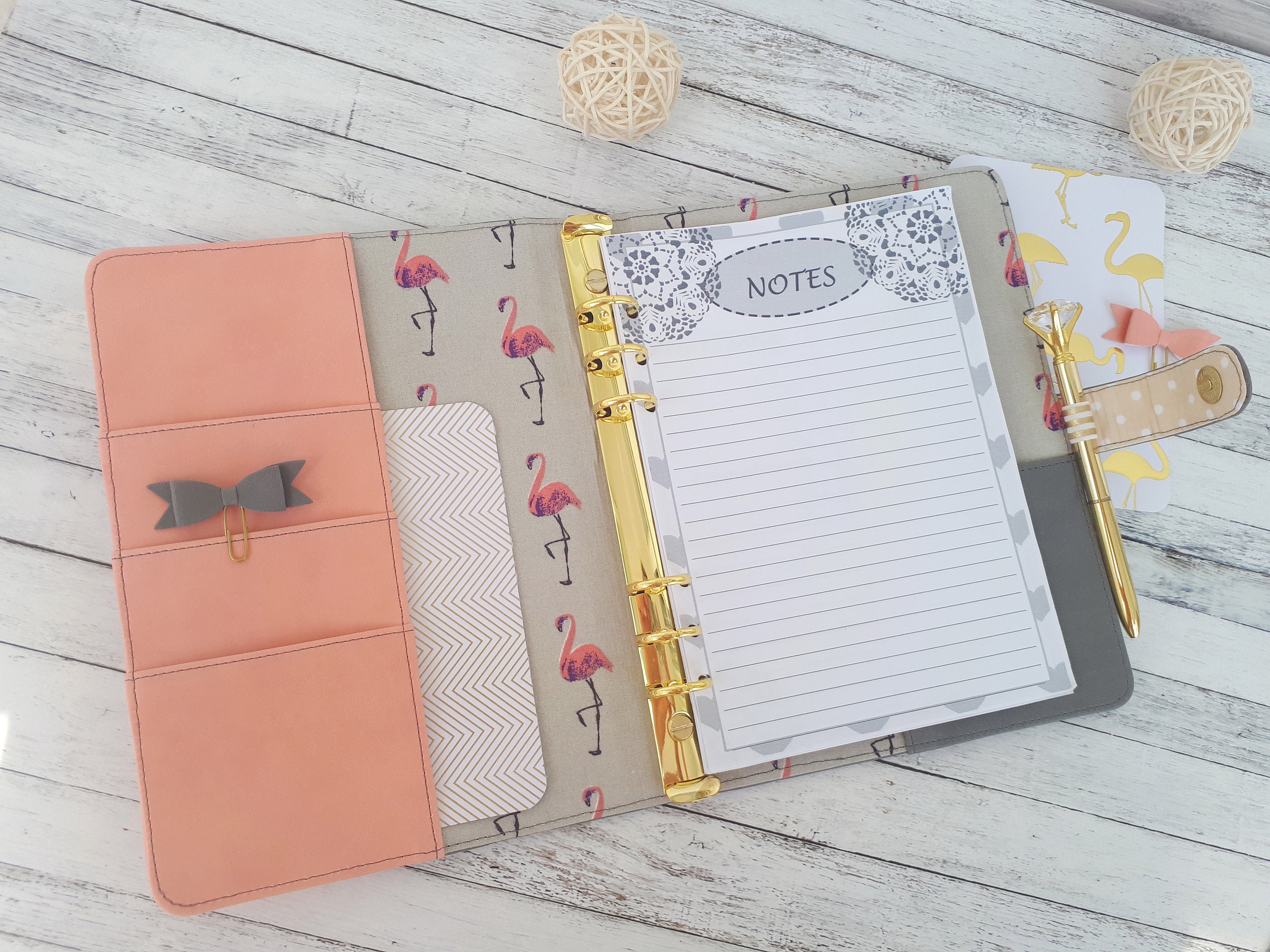 Planner binder A5 planner binder A5 planner cover A5 ring Etsy