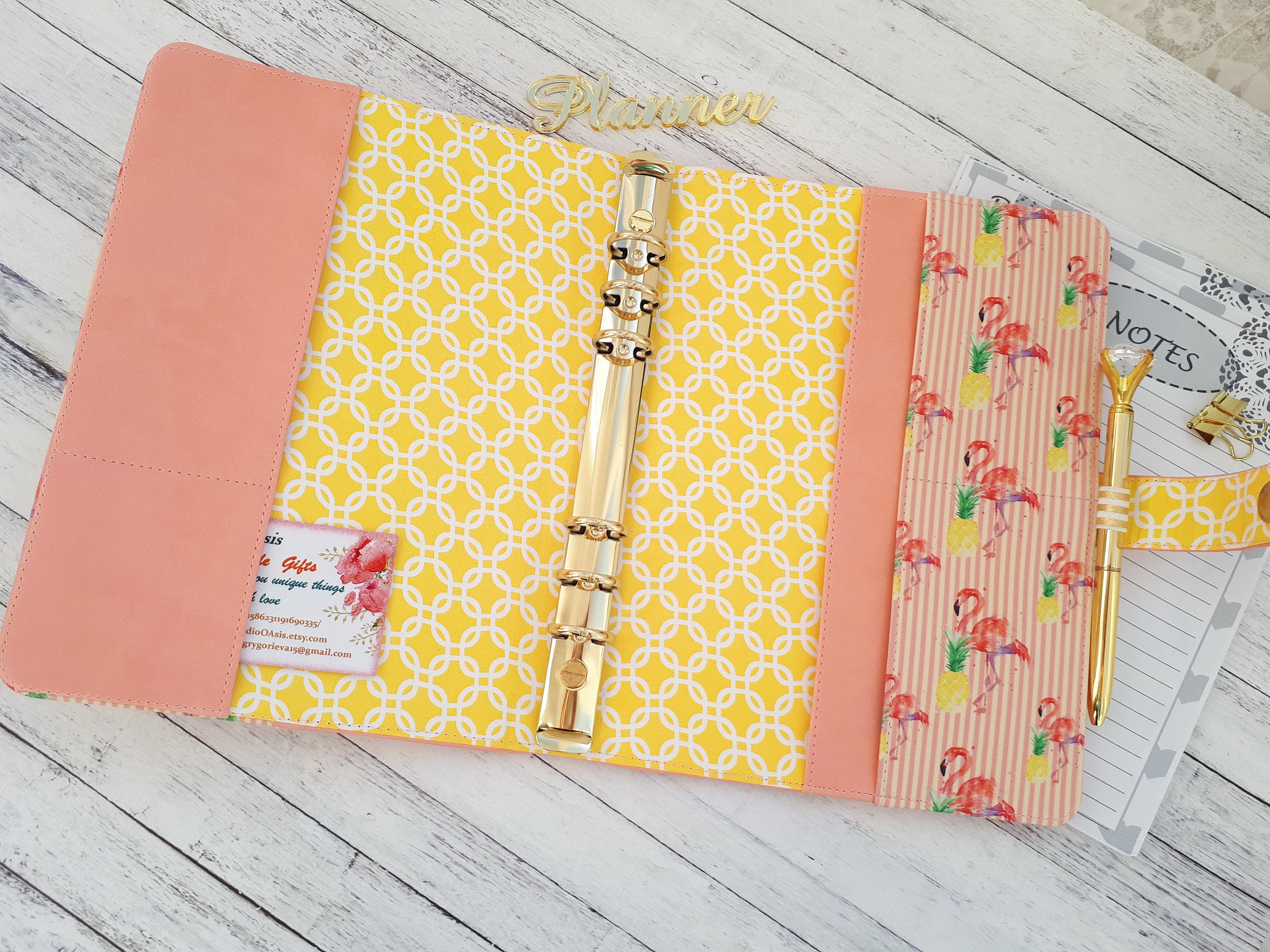 Planner binder A5 planner binder A5 planner cover A5 ring Etsy