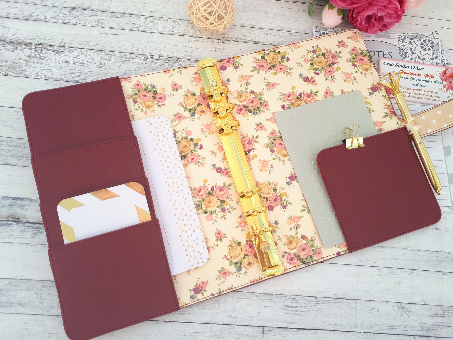Planner Binder A5 Planner Binder A5 Planner Cover A5 Ring Etsy