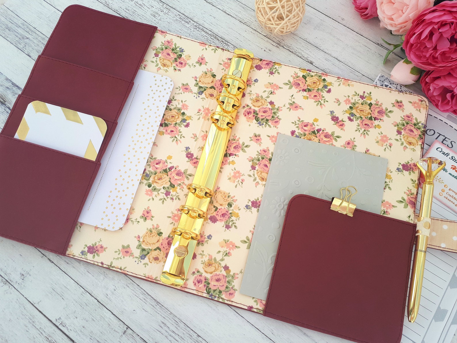 Planner Binder A5 Planner Binder A5 Planner Cover A5 Ring Etsy