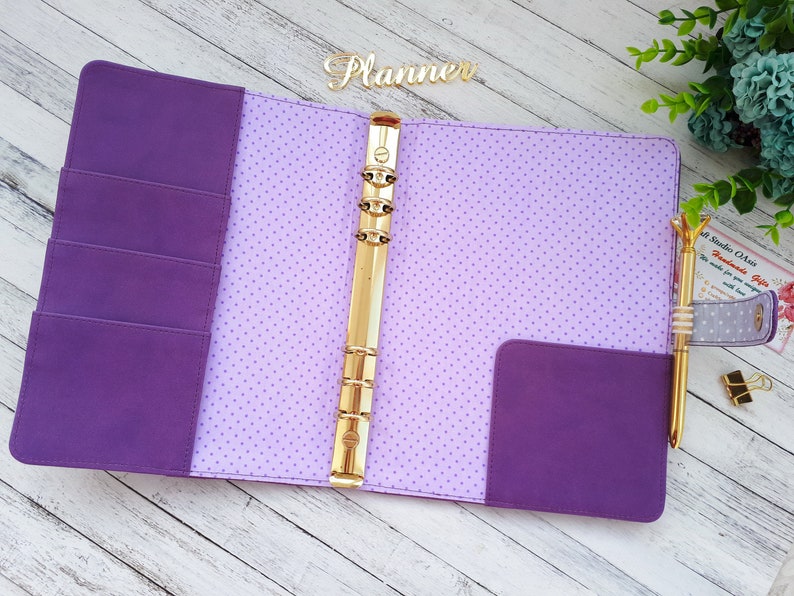 Planner binder A5 planner binder A5 planner cover A5 ring Etsy