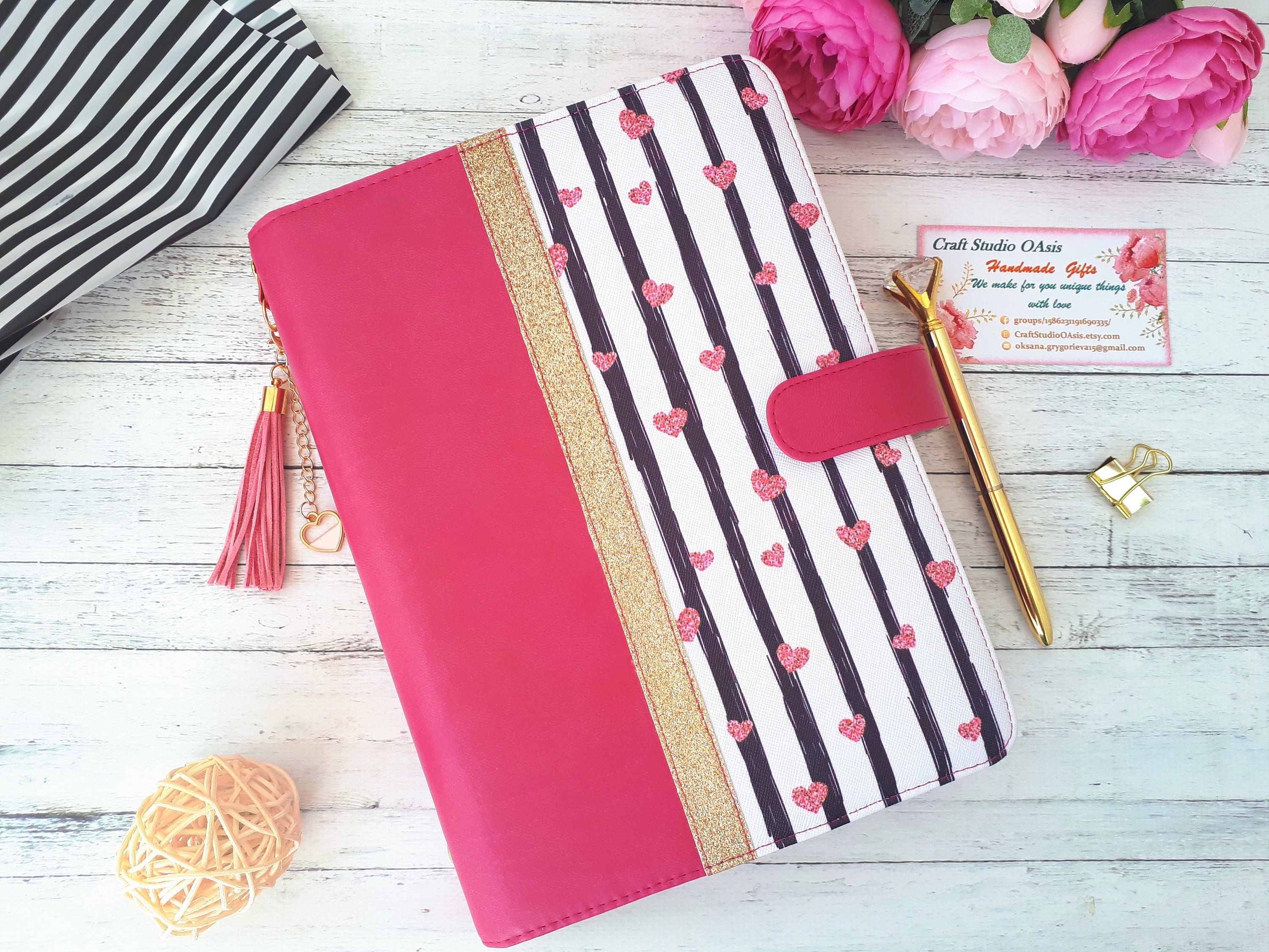 Planner binder A5 planner binder A5 planner cover A5 ring Etsy