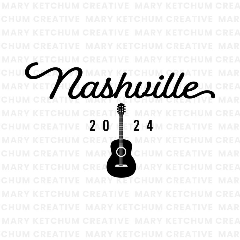 2024 Nashville Bachelorette SVG, Nashville Girls Trip SVG, Nashville Guitar SVG, Country Shirt svg, Cricut Cut svg image 1