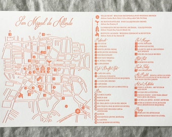 Custom | Wedding Map