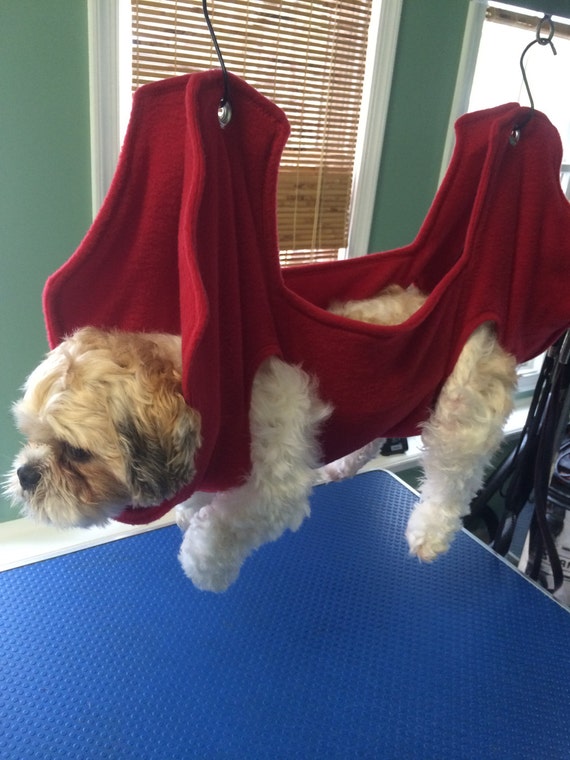 pet grooming hammock