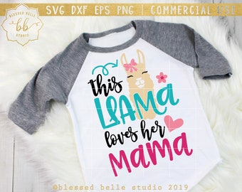 Loves Her Mama Svg Etsy