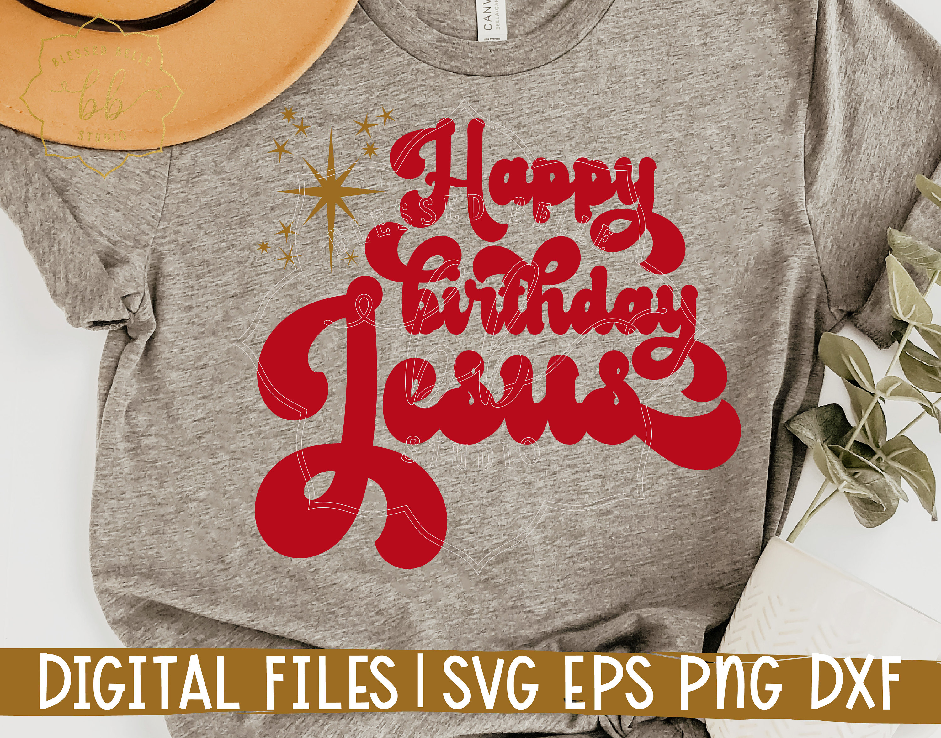 Happy Birthday Jesus SVG Eps Dxf PNG Jesus Birthday Svg - Etsy