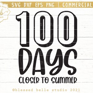 Pode incluir: Design gr&aacute;fico preto e branco com o texto "100 dias mais perto do ver&atilde;o".