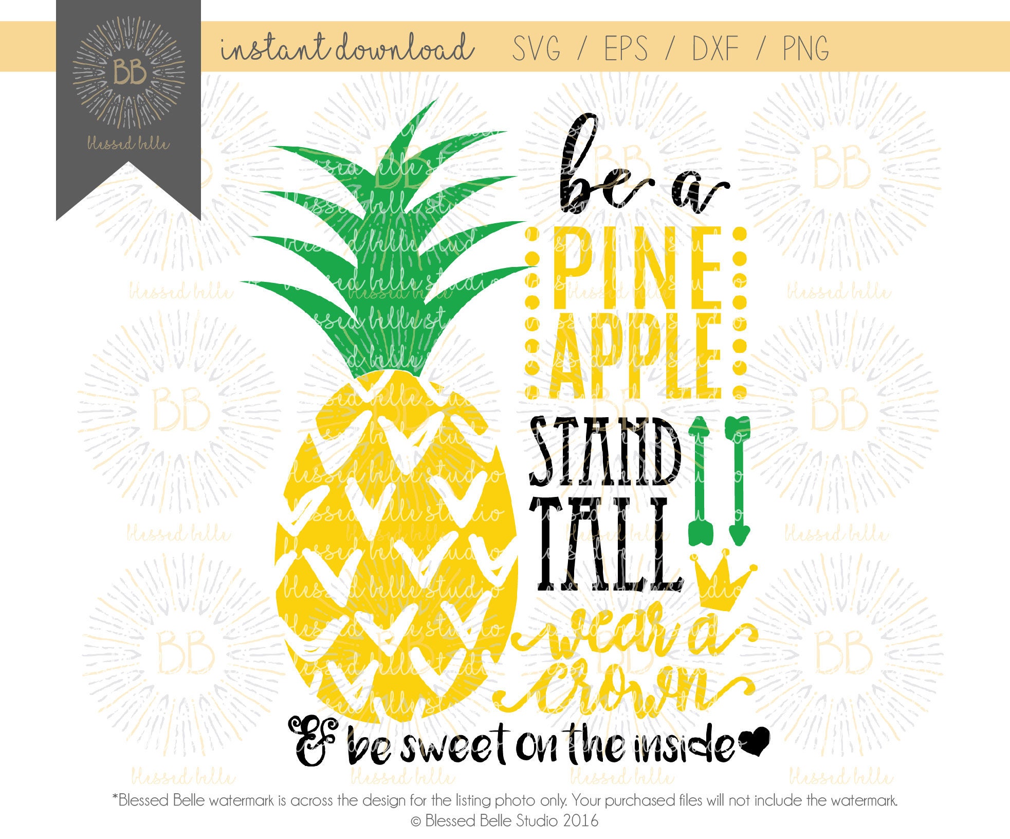 Download Be a Pineapple SVG be a pineapple stand tall svg svg eps ...
