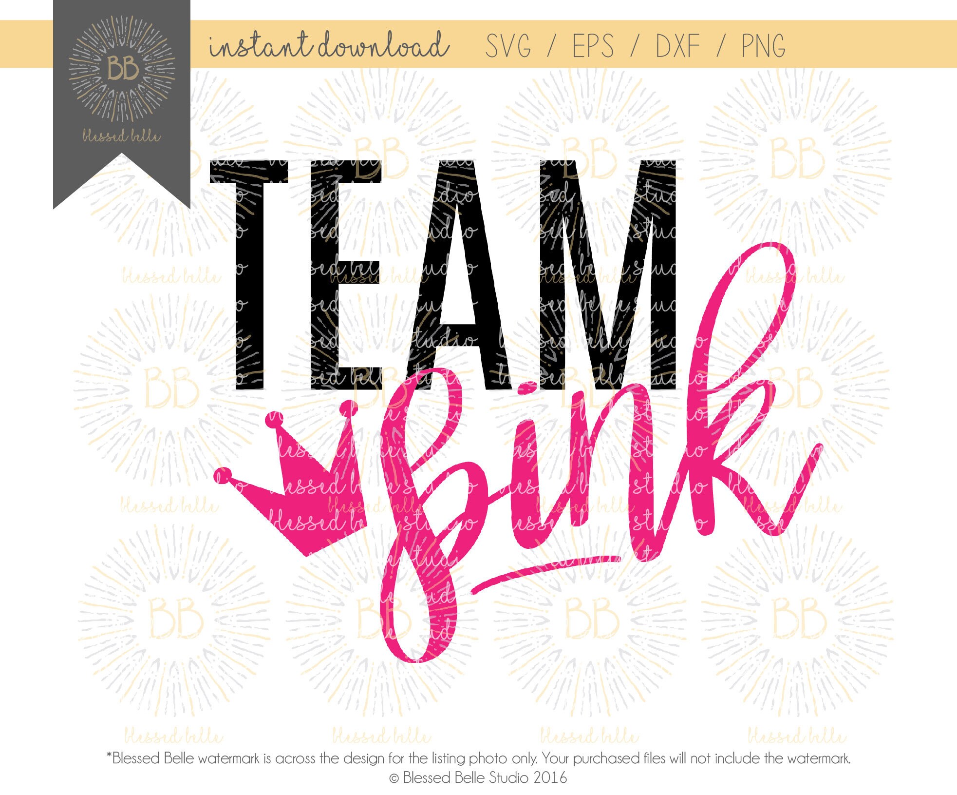 Download Gender reveal SVG team pink svg baby girl svg baby shower ...
