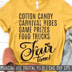 Fair SVG, state fair, fall svg, eps, dxf, png file, Silhouette, Cricut