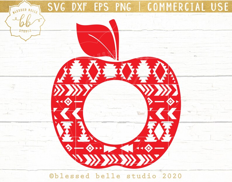 Download Teacher monogram svg eps dxf png apple tribal monogram | Etsy