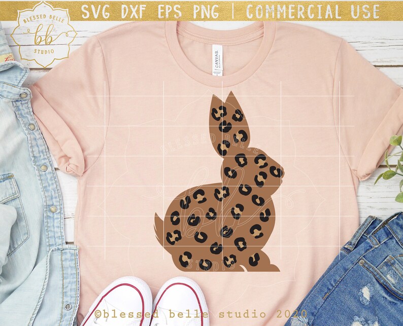 Download Leopard bunny svg Easter svg Easter bunny svg bunny svg | Etsy