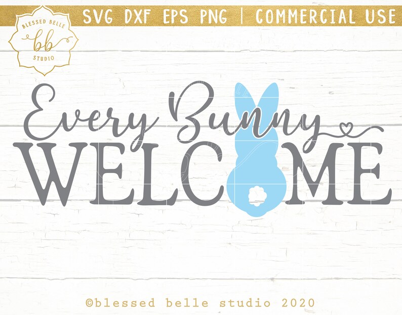 Download Easter farmhouse svg Every bunny welcome svg Easter sign ...