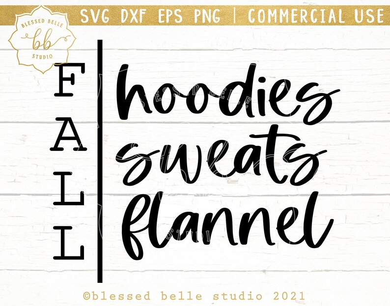 Puede incluir: Dise&ntilde;o gr&aacute;fico en blanco y negro con el texto "FALL" y "hoodies sweats flannel".