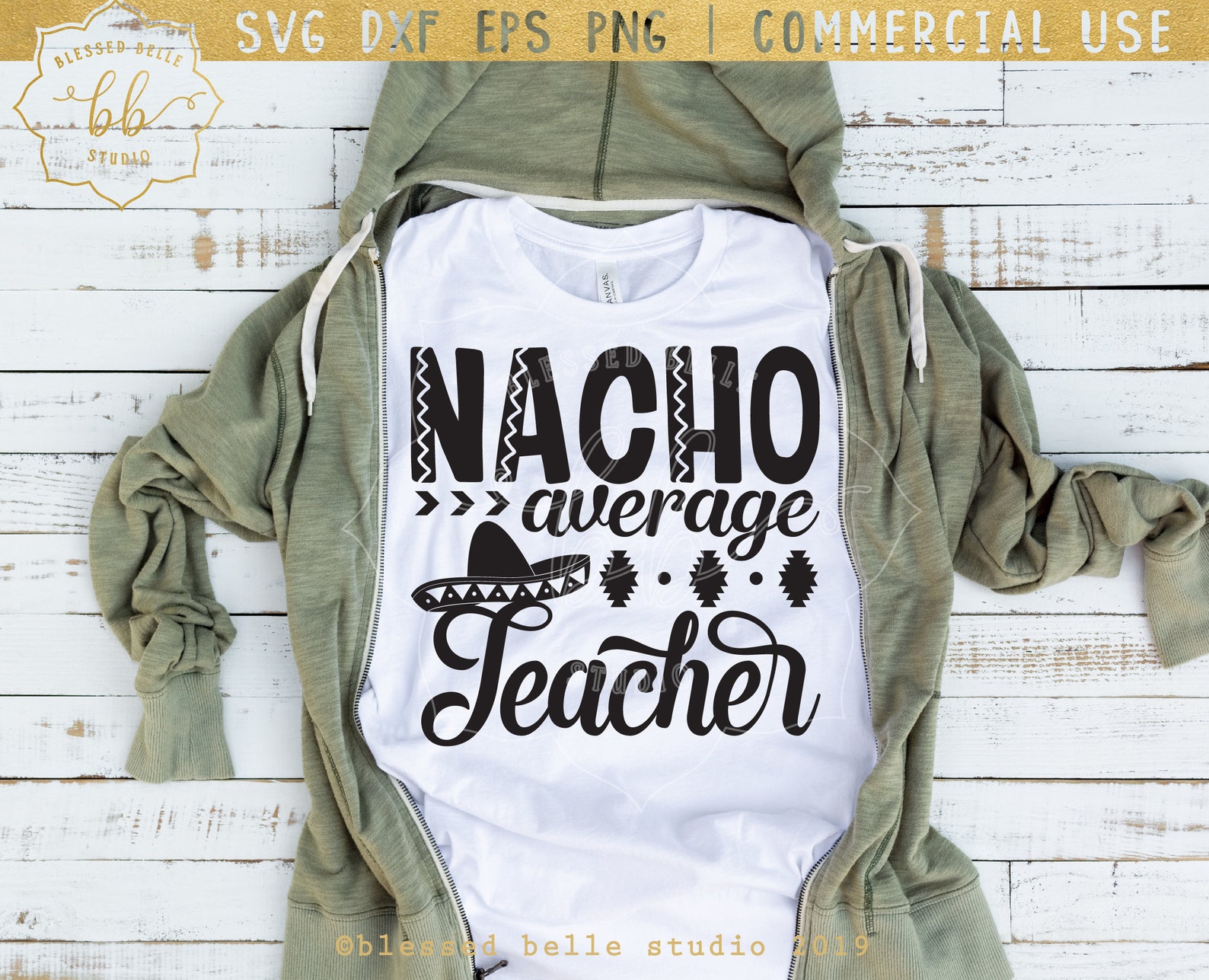 Download Nacho average teacher SVG teacher svg funny teacher shirt | Etsy