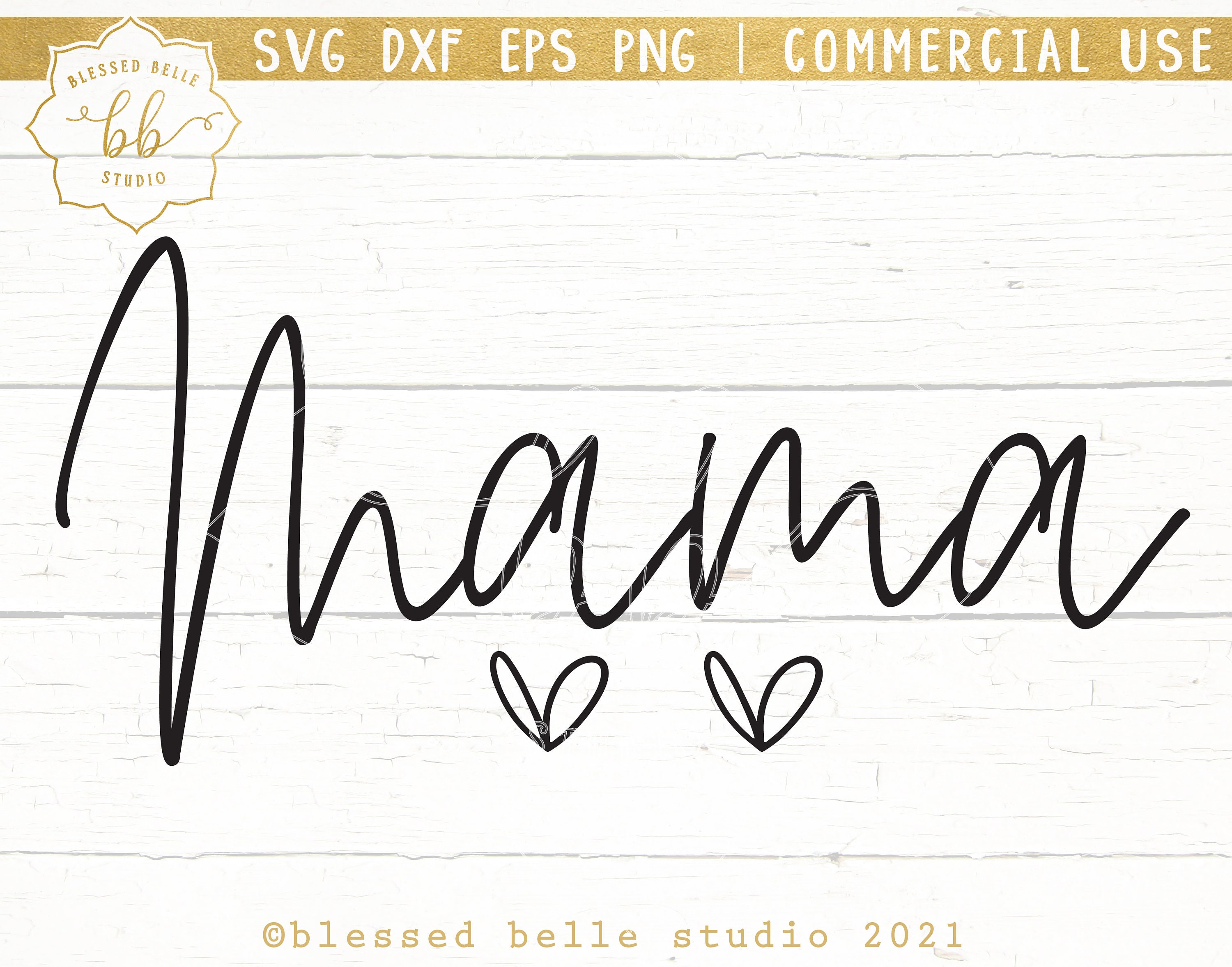 Mama of 2 Svg, 2 Kids Svg, 2 Hearts Svg, Mama Svg, Mothers Day Svg, Mom ...