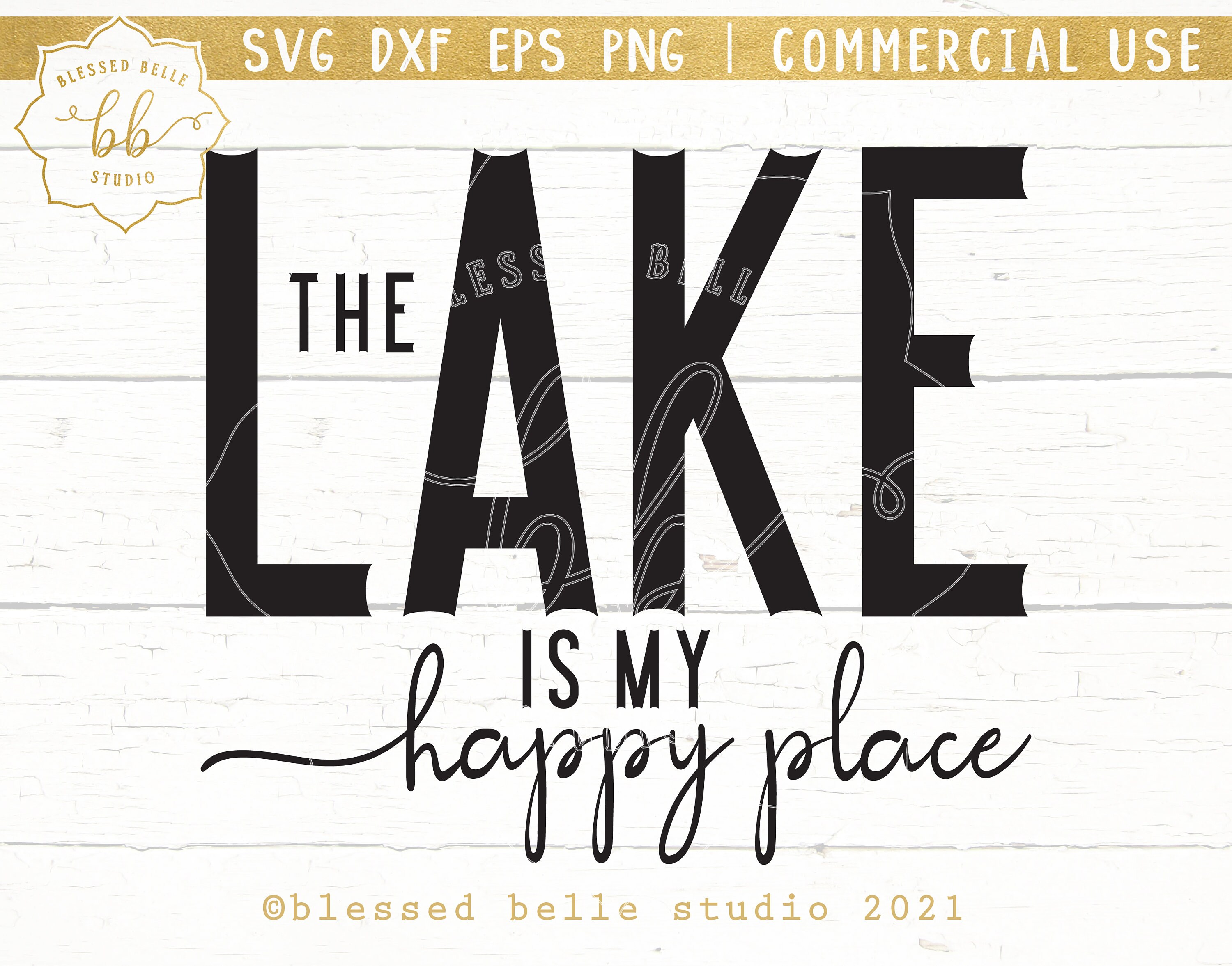 Lake Svg the Lake is My Happy Place Svg Lake Life Svg Svg - Etsy