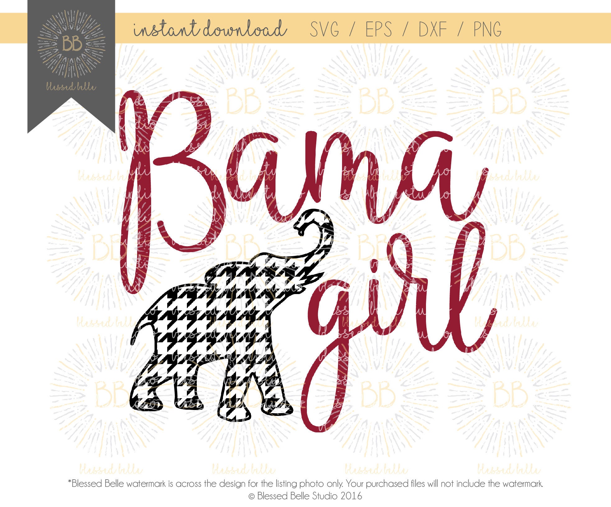 Download Bama girl SVG Alabama svg game day svg girl Alabama | Etsy