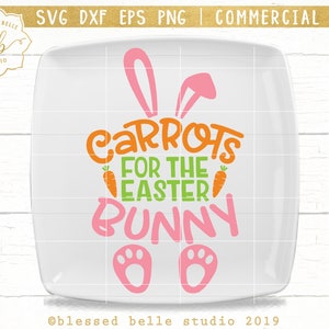carrots for the Easter bunny svg, Easter svg, Easter plate svg, Easter bunny svg, eps, dxf, png, Silhouette, Cricut