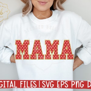 mama valentines day, Mama svg, mama with hearts, mothers day svg, mom svg, shirt svg, eps, dxf, PNG, Silhouette Cricut, download