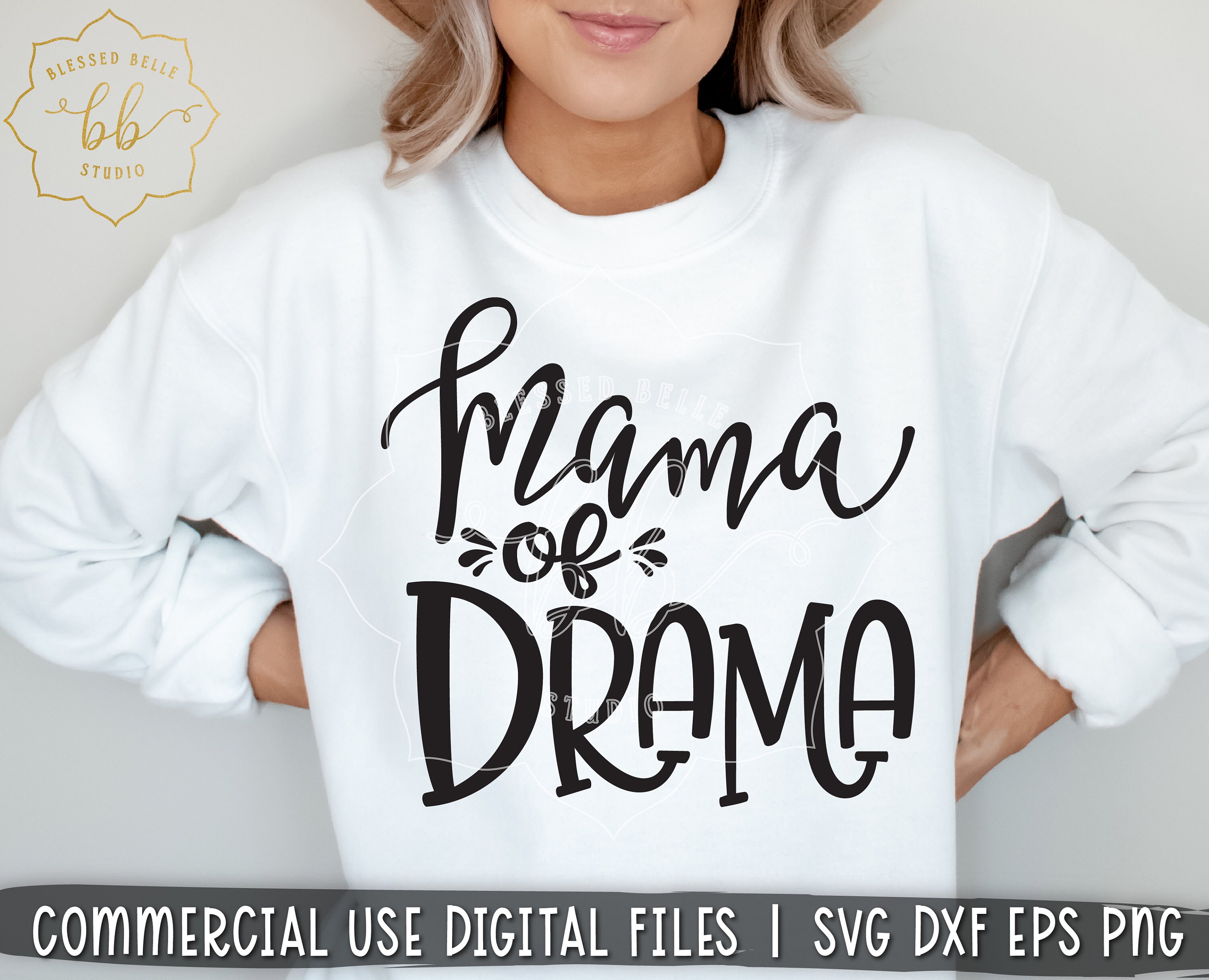 Instant Download-Girl mom SVG Mother/'s Day svg Mama of Drama SVG Commercial Use Mama of Drama svg Mom svg Cutting Files SVG Files