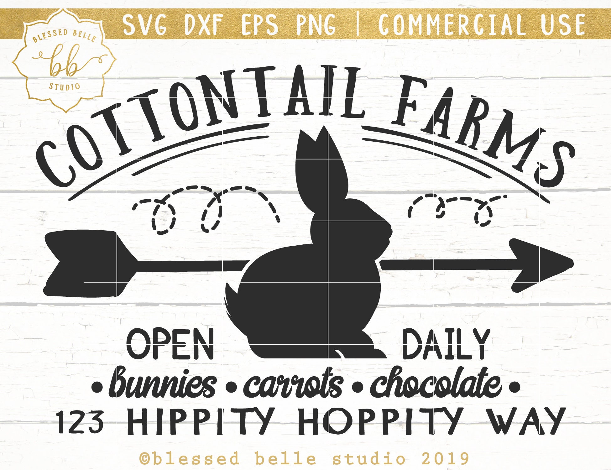 Svg Rabbit House Sign Easter Farmhouse Svg, Easter Sign Svg, Bunny Svg, Bunny Sign Svg, Bunny ...