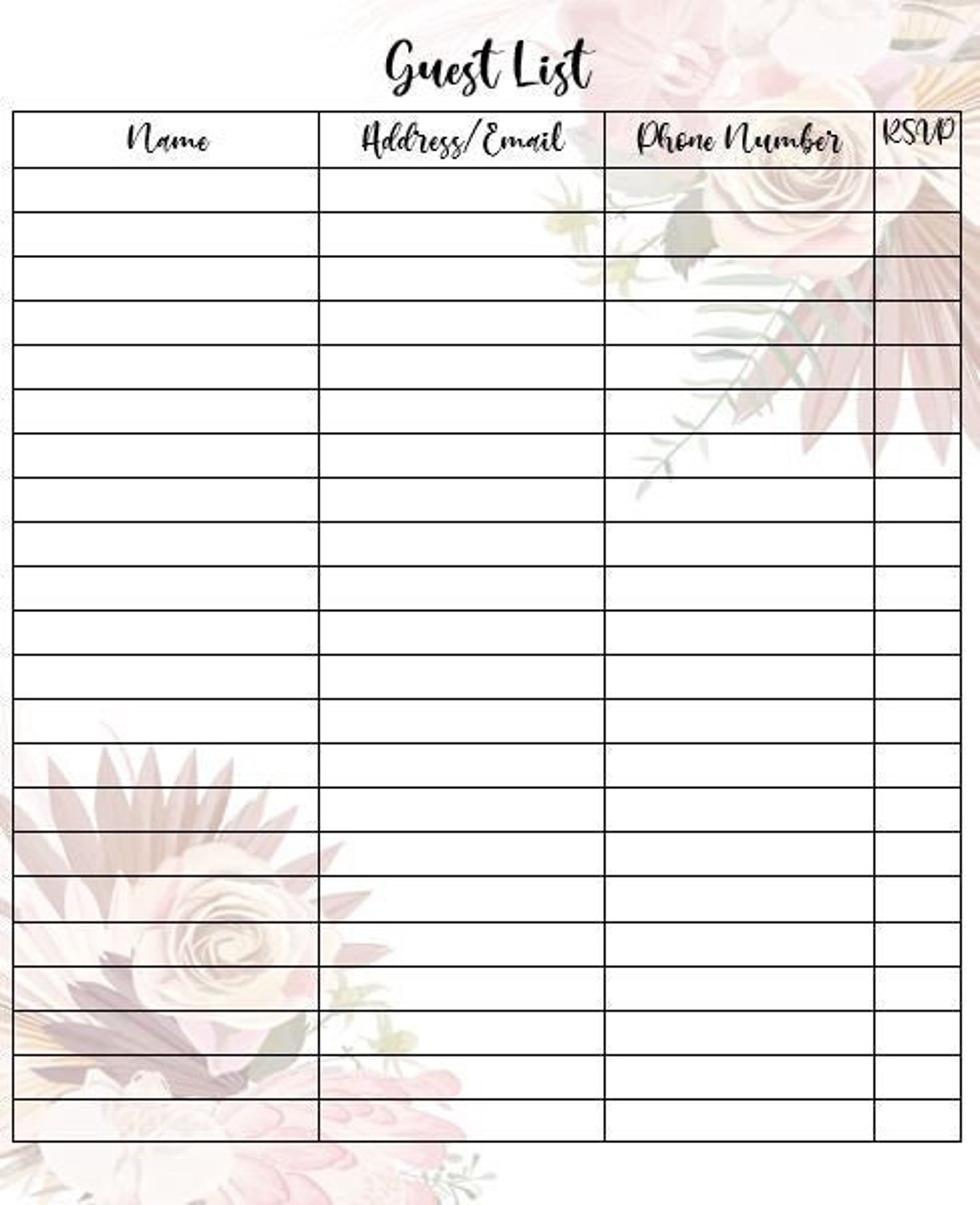 printable-guest-list-party-guest-list-birthday-guest-list-etsy