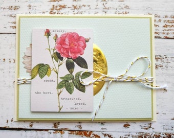 Floral Greeting Card for Any Occasion | Envelope Included & Ready to Ship | Handmade Card | Brite Designs Studio