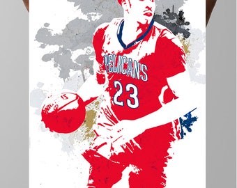 2016-17 Panini Prizm Basketball #191 Anthony Davis New Orleans Pelicans