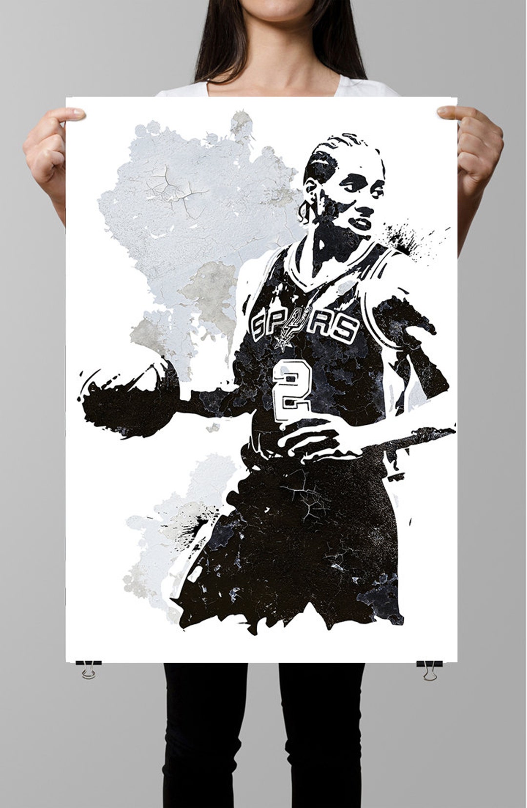 Fan Art Poster Kawhi Leonard San Antonio Spurs Wall Art - Etsy