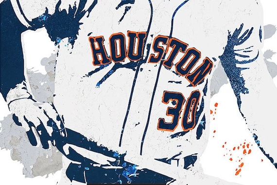 Kyle Tucker Houston Astros Poster Wall Art Sports Poster -  Norway
