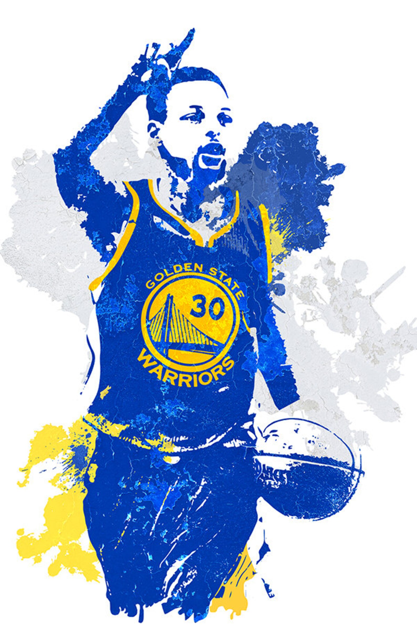 Fan Art Poster Stephen Curry Golden State Warriors Wall Art | Etsy