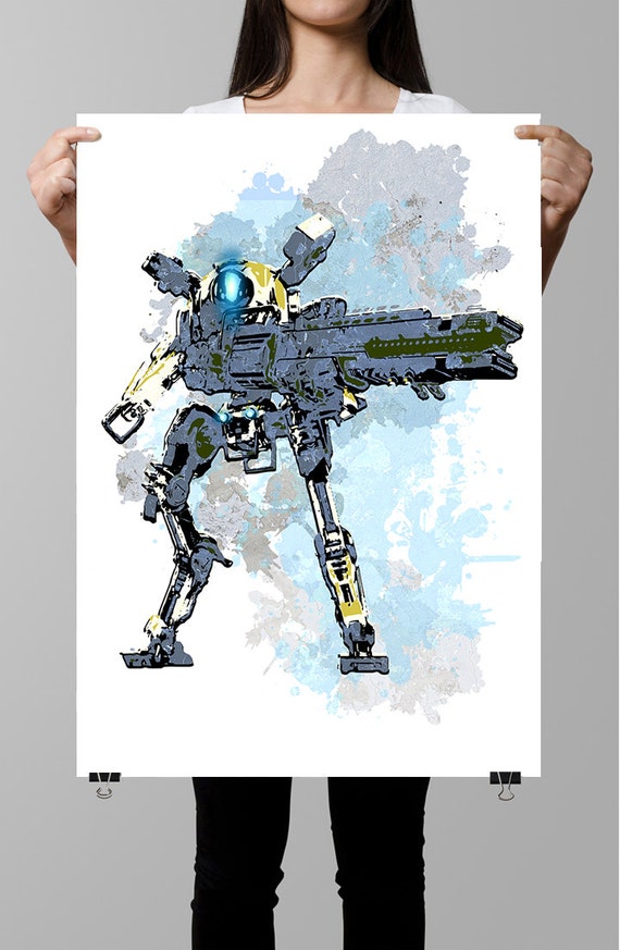 Titanfall 2 Northstar Fan Art Poster Titan Gamer Art 