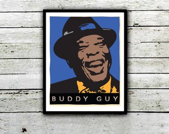 Buddy Guy , Damn Right I&#39;ve Got the Blues, Chicago  Blues Legend Poster