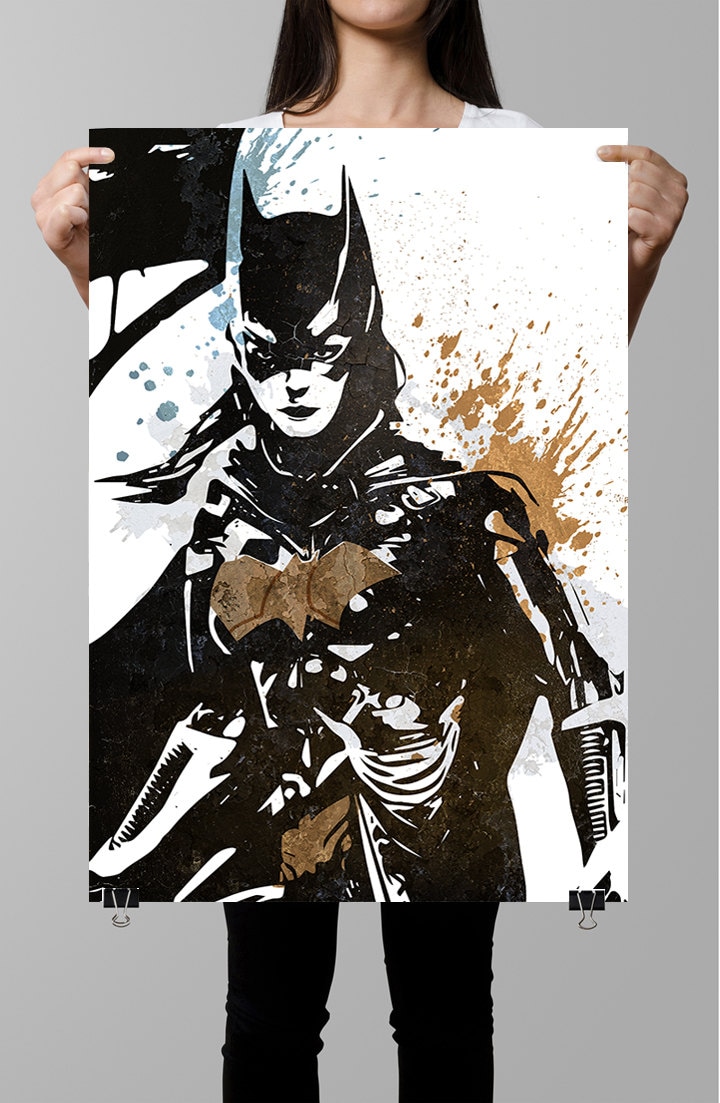 Batgirl Comic Poster: Barbara Gordon DC Comics Wall Art - Etsy