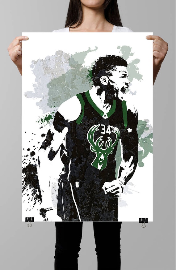NBA Milwaukee Bucks - Giannis Antetokounmpo 21 Poster